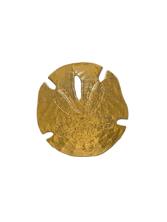 Sand Dollar Pewter Napkin Ring Set of 4 Inspired by Nature