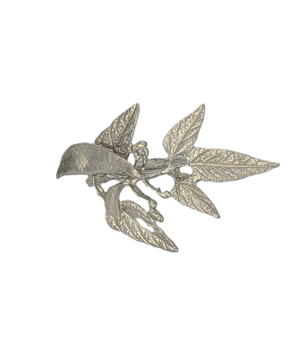 Lima Beans Pewter Napkin Ring Set of 4 Inspired by Nature