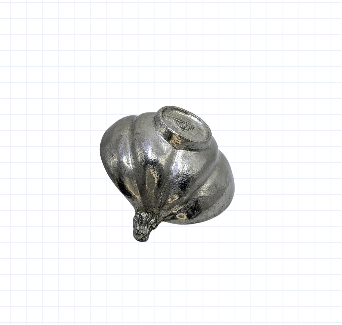 Acorn Squash Pewter Versatile Bowl Decor Inspired by Nature