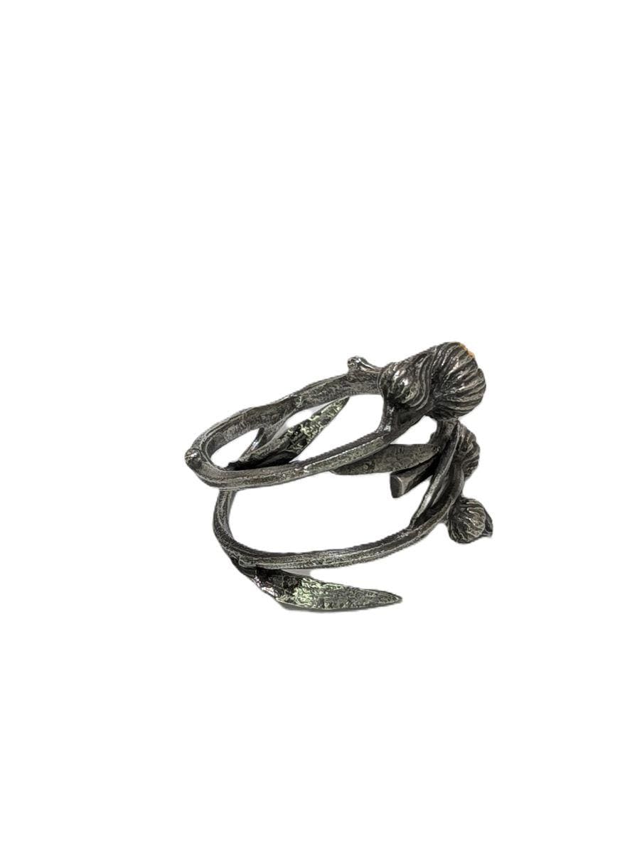 Calendula Adjustable Pewter Napkin Ring Set of 4 Inspired by Nature