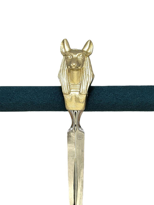 Anubis Egyptian God Pewter Letter Opener