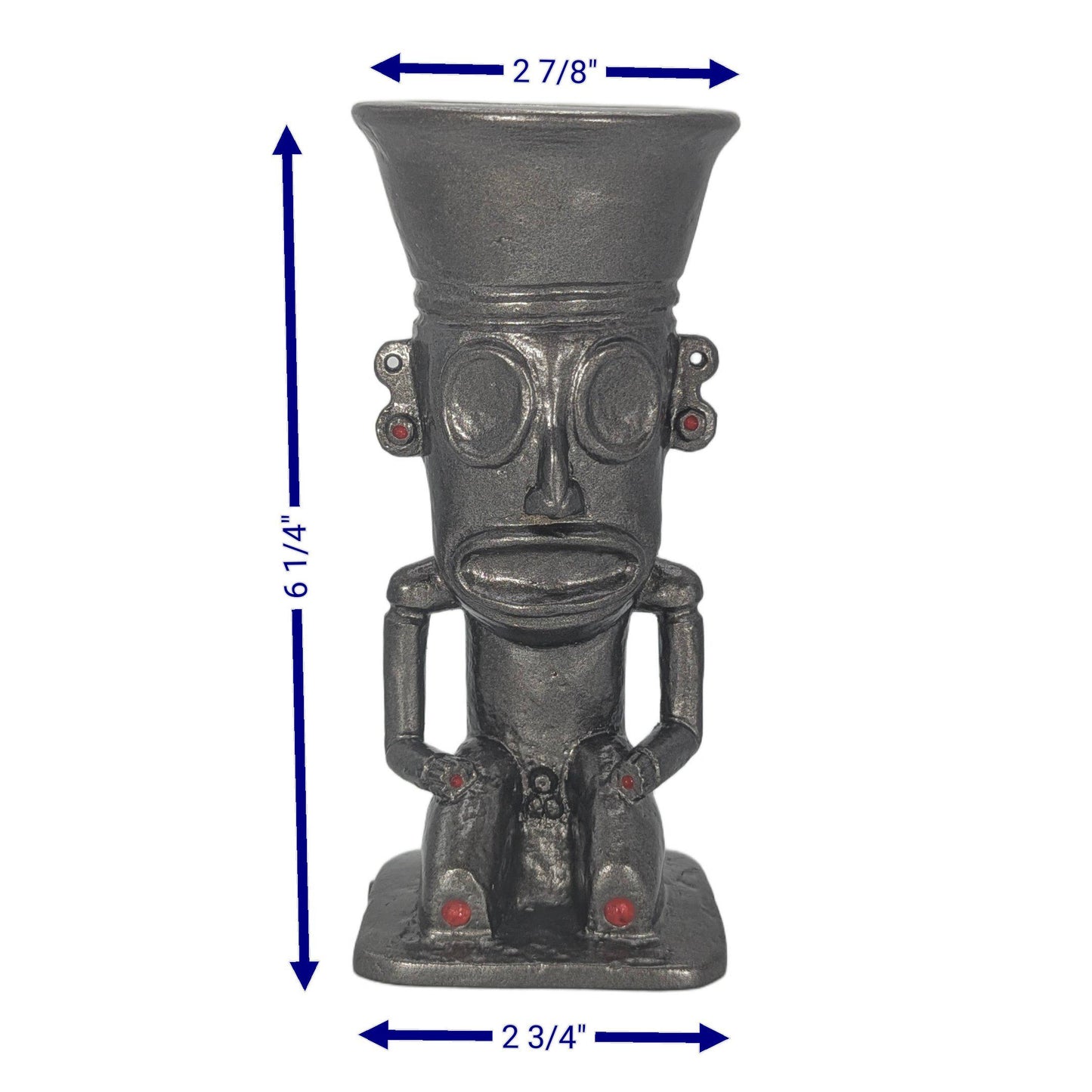 Behique Taino Shaman Pen Holder Decor Rustic Design