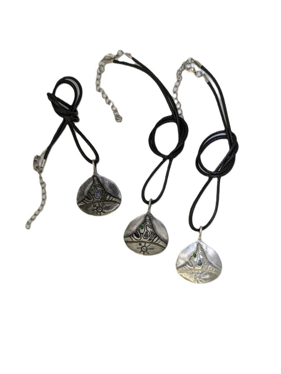 Taino Heritage Stylish Unisex Pewter Pendant