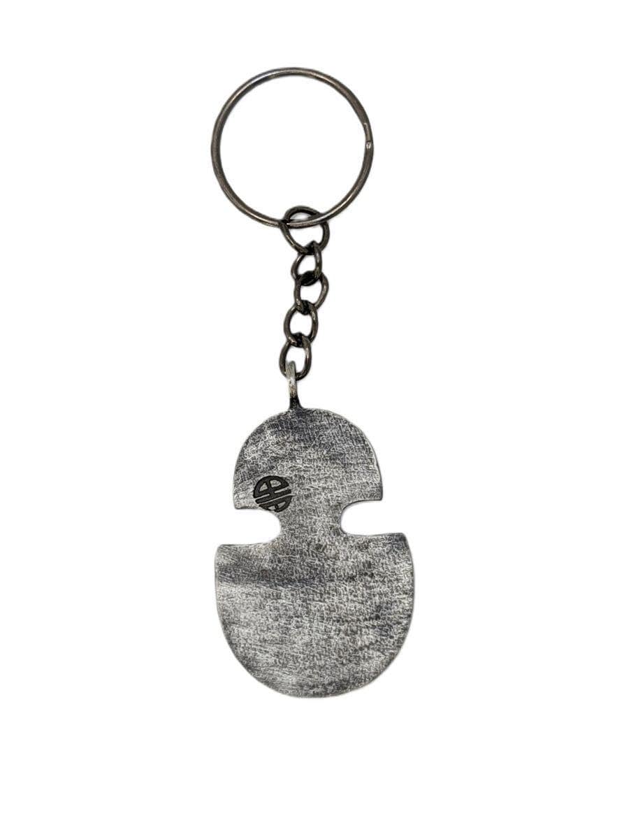 Taino Water & Sun Petroglyphs Pewter Keychain
