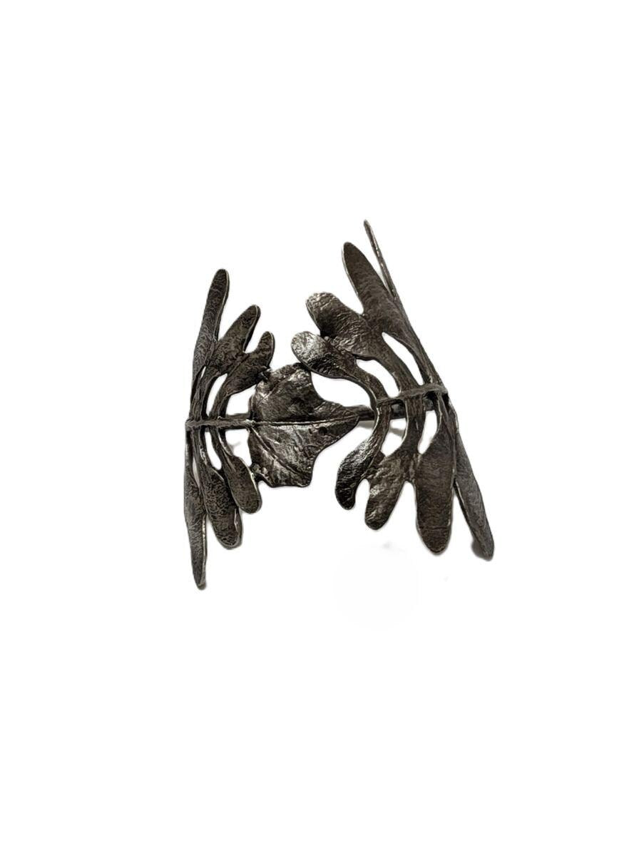 Handcrafted Pewter Maple Seed Copters, Adjustable Napkin Ring Set of 4, Table Decor