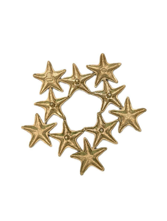 Handmade Small Starfish Pewter Trivet, Kitchen Decor, Inspired by Nature