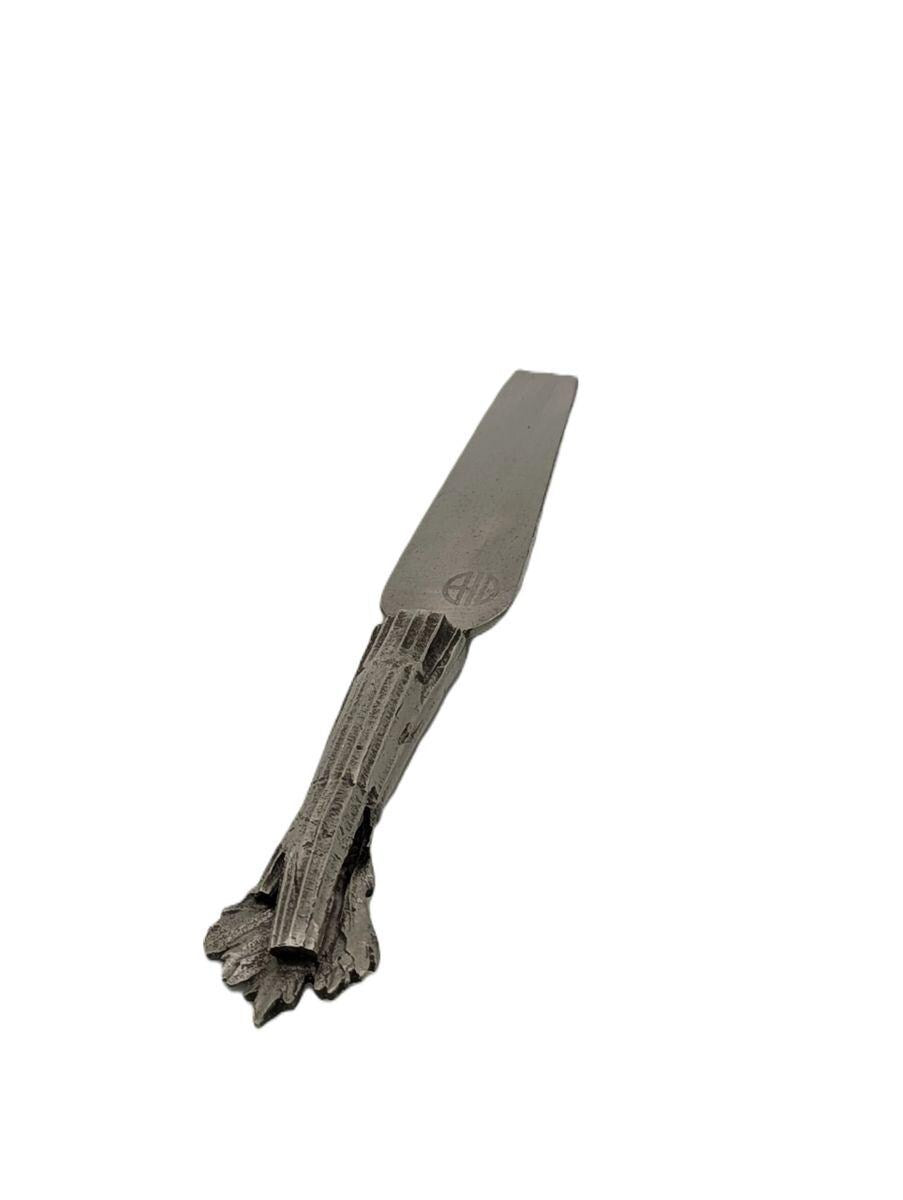 Handmade Celery Hostess Cheese Set, Inspired by Nature, Hand Cast Pewter Gift