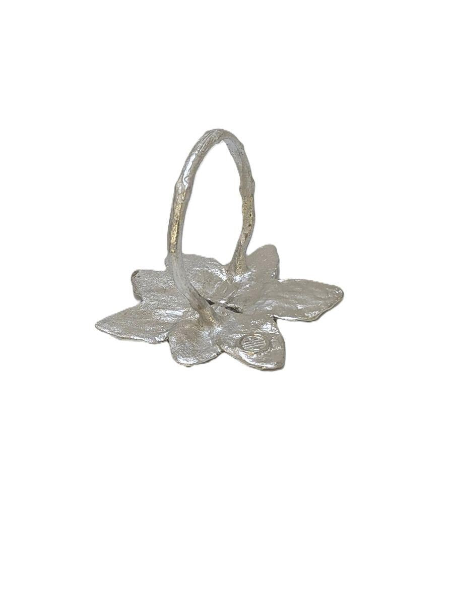 Handmade Oregano Herb Pewter Napkin Rings, Set of 4, Nature Inspired Table Decor