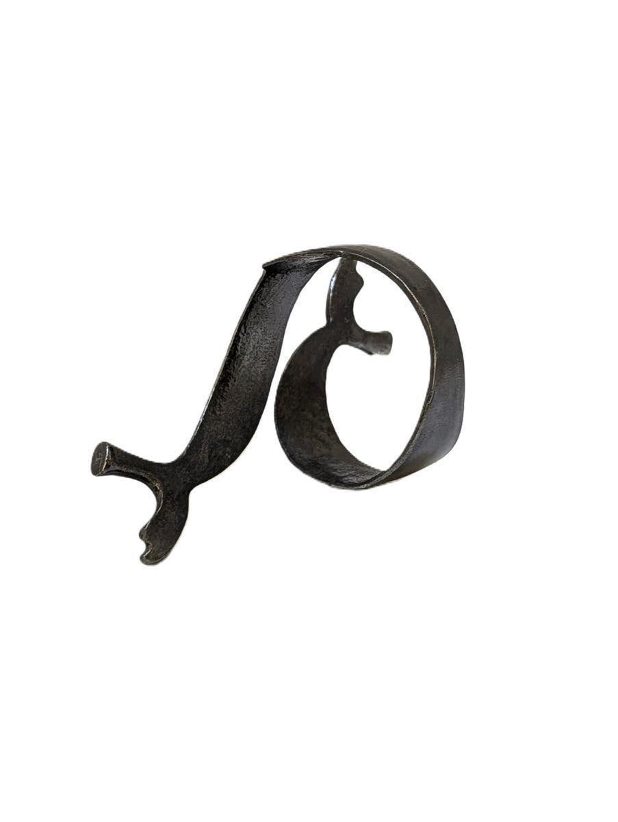 Handmade 8th Century Greek Horse Adjustable Pewter Napkin Rings, Set of 4, Table Decor