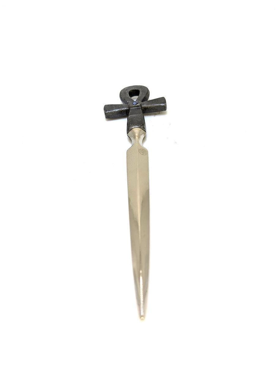 Ankh (Egyptian Key of Life) Pewter Letter Opener, Ancient Egypt Desk Decor