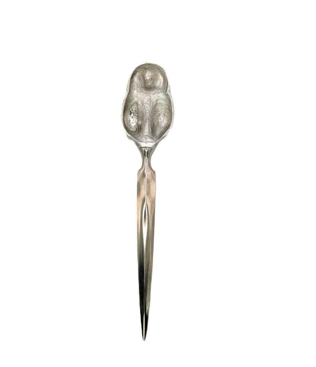 Handcrafted Pewter Tutankhamun Pharaoh Letter Opener, Ancient Egypt Desk Decor