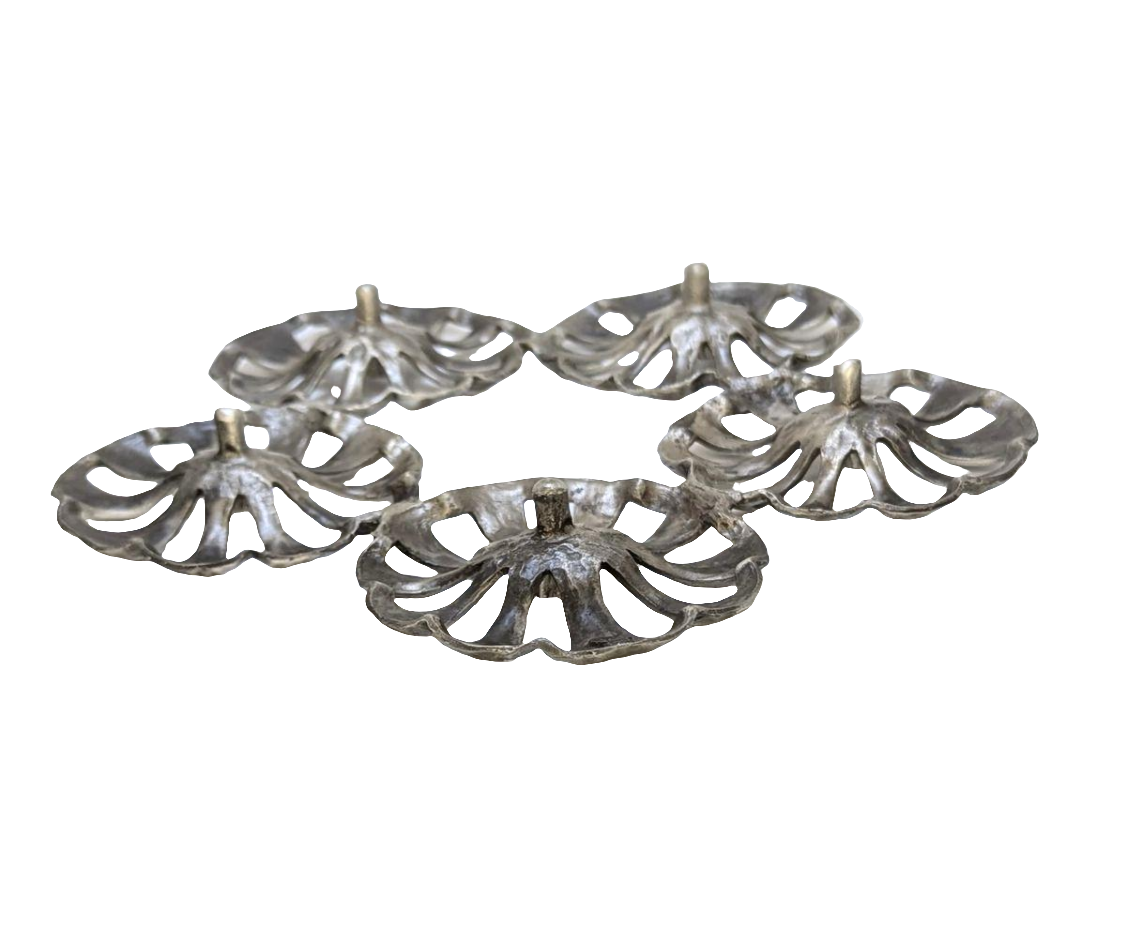 Pumpkin Pewter Trivet Home Decor Inspired by Nature