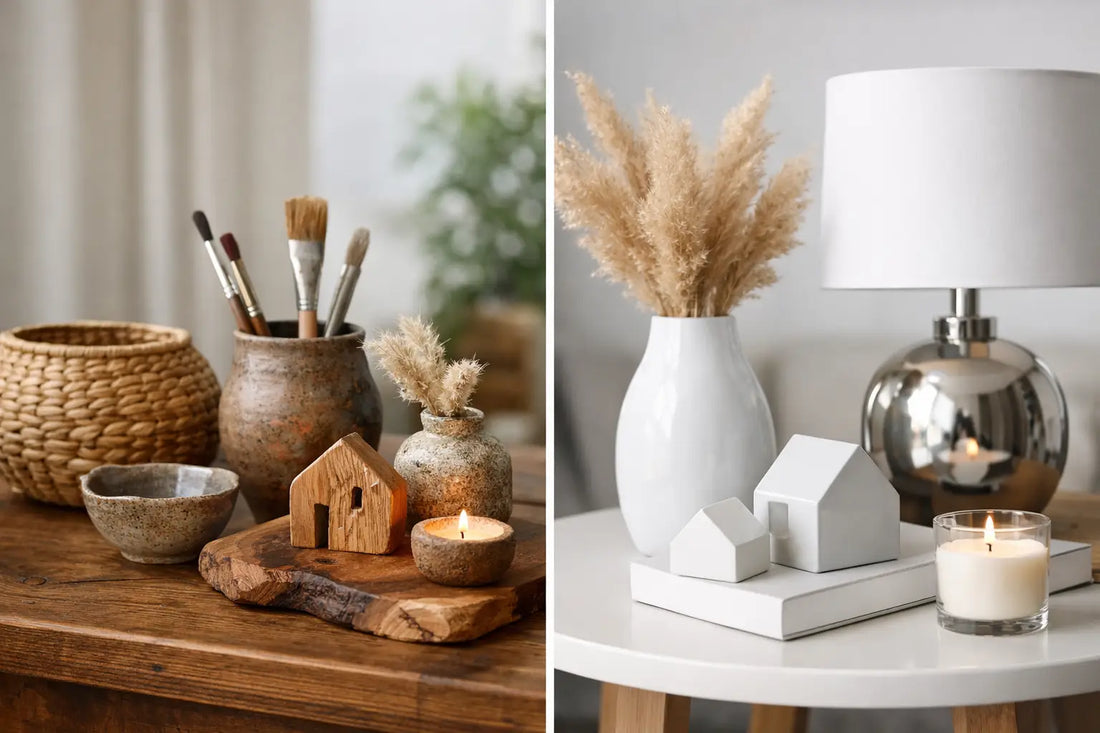 Handmade Versus Mass-Produced Decor at Home