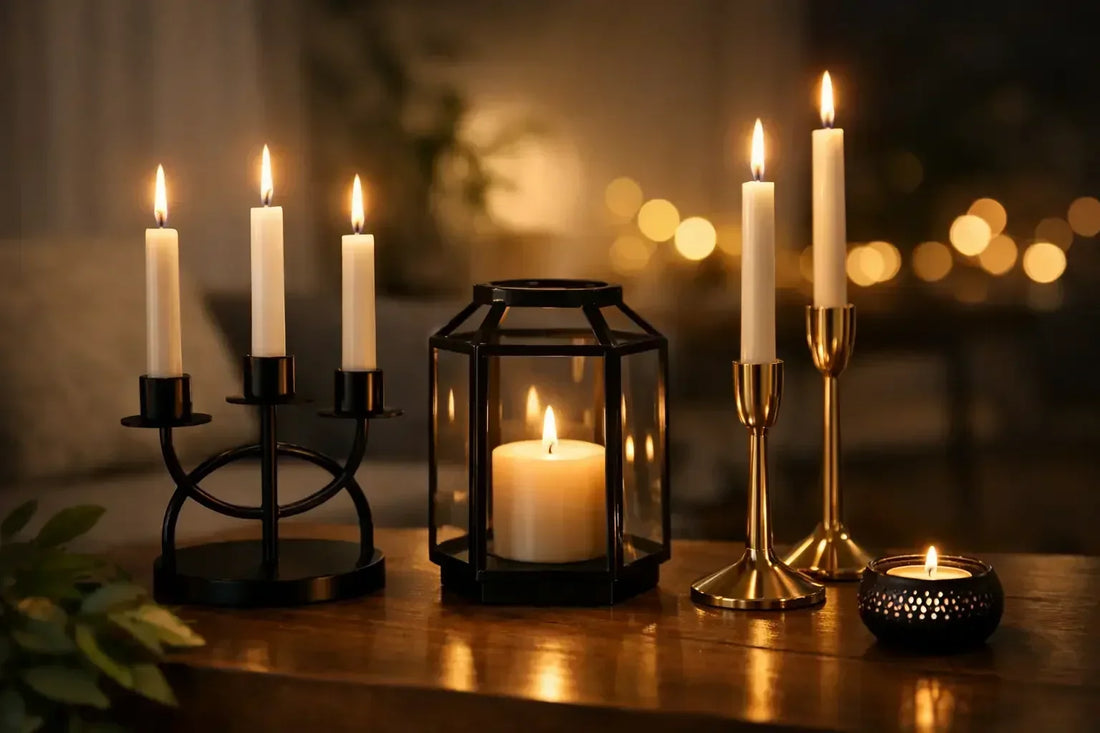 Metal Candleholder Safety for Beautiful Evenings