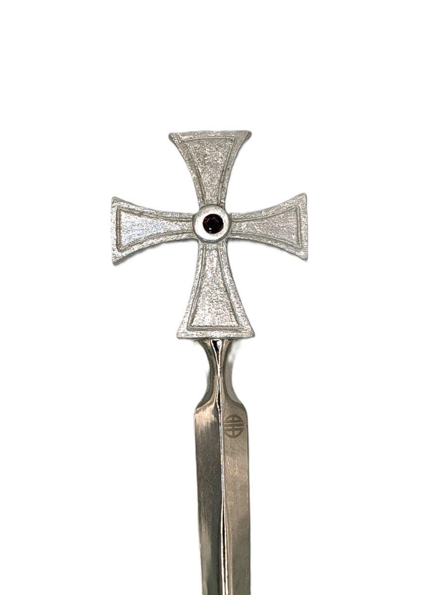 Templar Cross Decorative Pewter Letter Opener Collectible