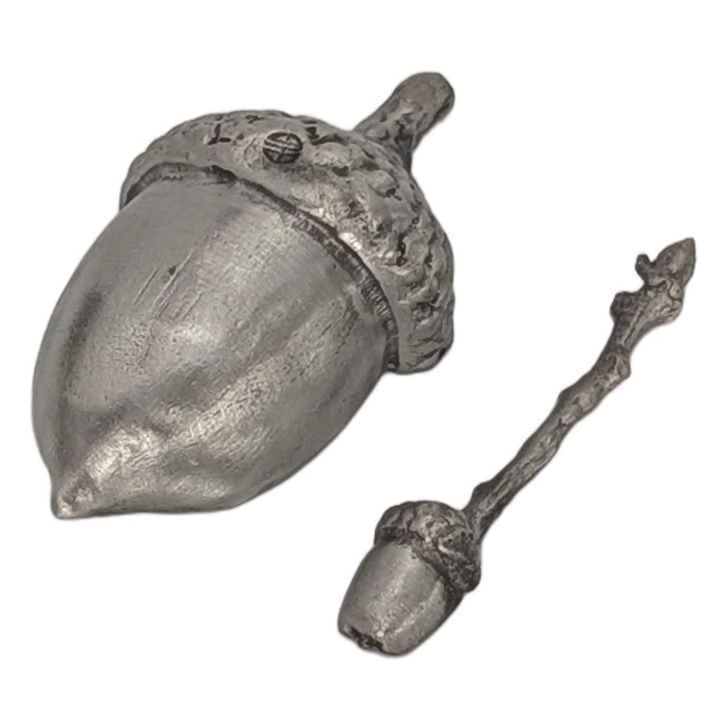 Acorn Minimalist Pewter Salt Dish Inspired by Nature