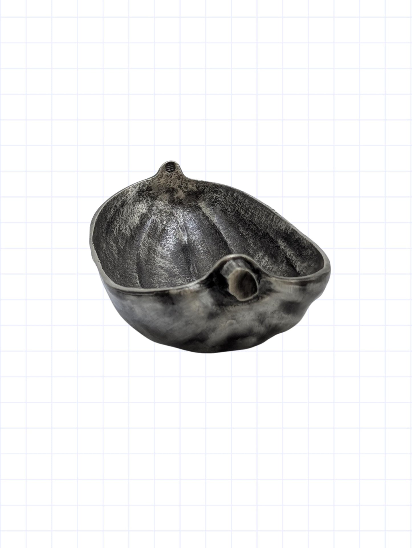 Delicata Squash Multiuse Pewter Bowl Decor Nature Inspired