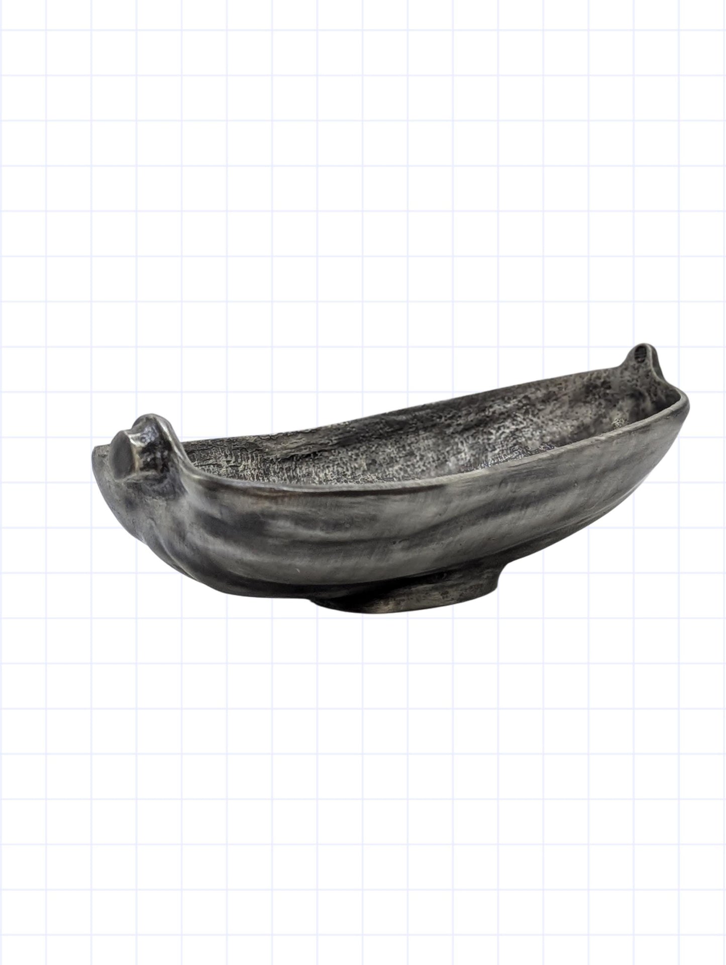 Delicata Squash Multiuse Pewter Bowl Decor Nature Inspired