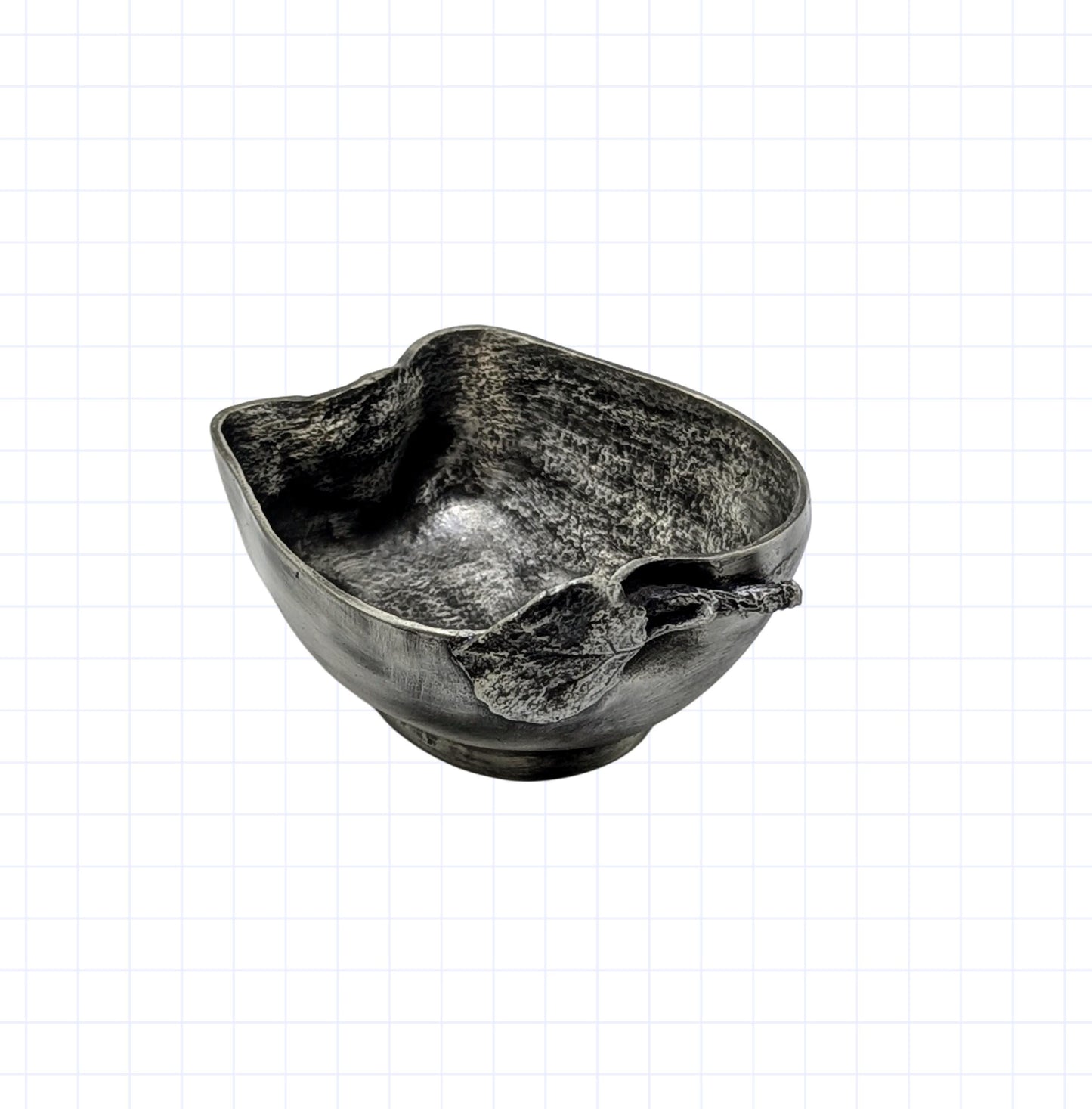 Apple Multifunctional Pewter Bowl Decor Inspired by Nature
