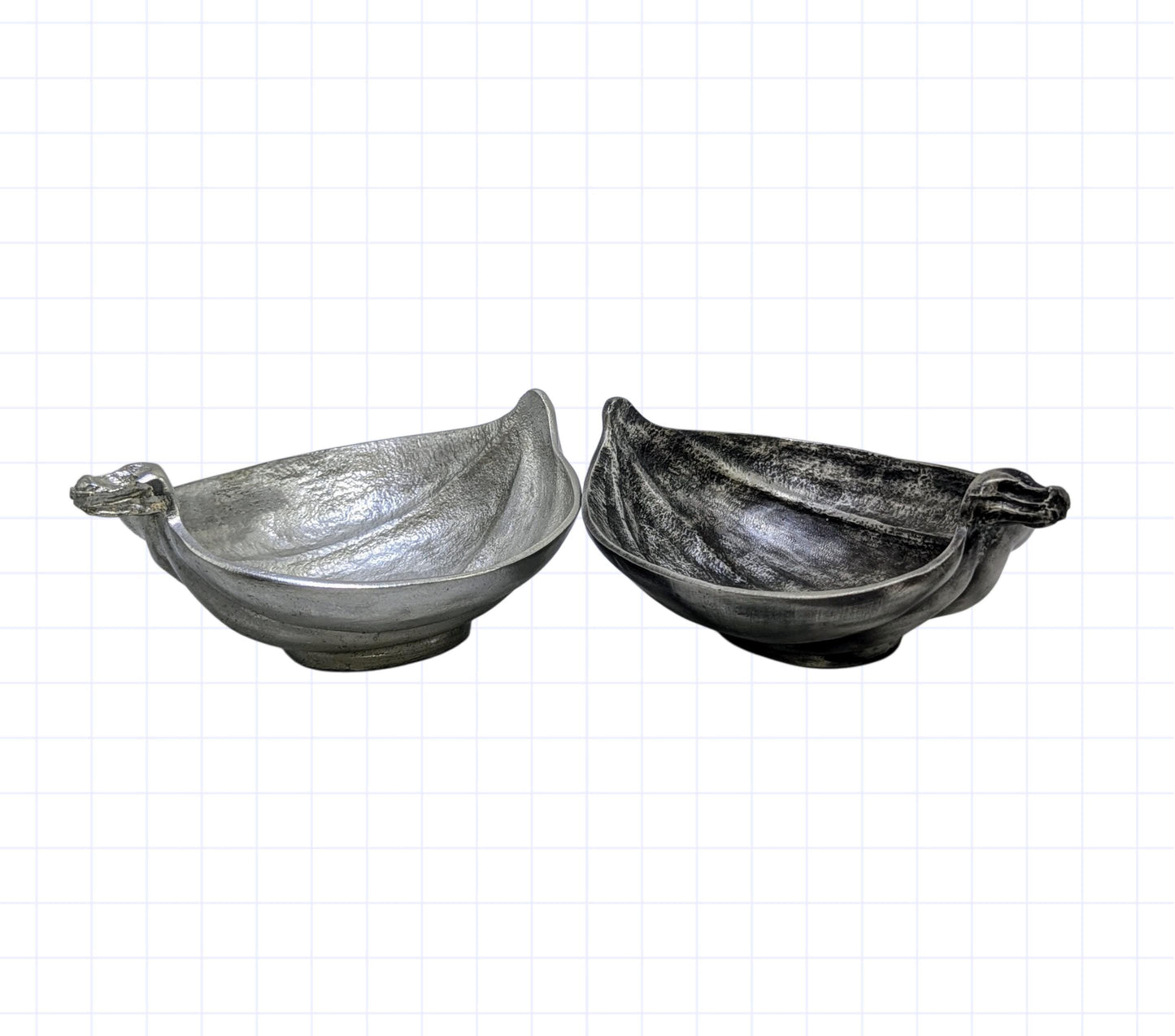 Acorn Squash Pewter Versatile Bowl Decor Inspired by Nature