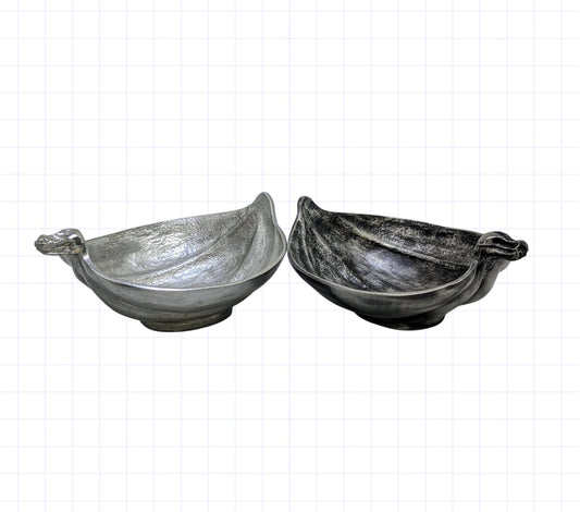 Acorn Squash Pewter Versatile Bowl Decor Inspired by Nature
