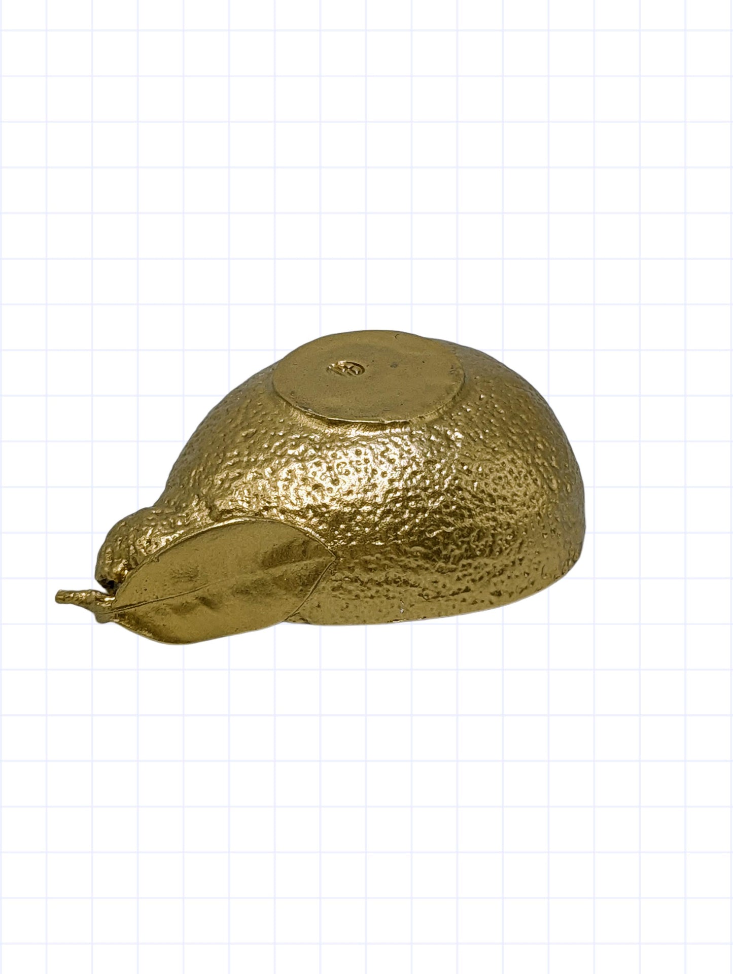 Tangelo Citrus Multifunctional Pewter Bowl Table Decor Inspired by Nature