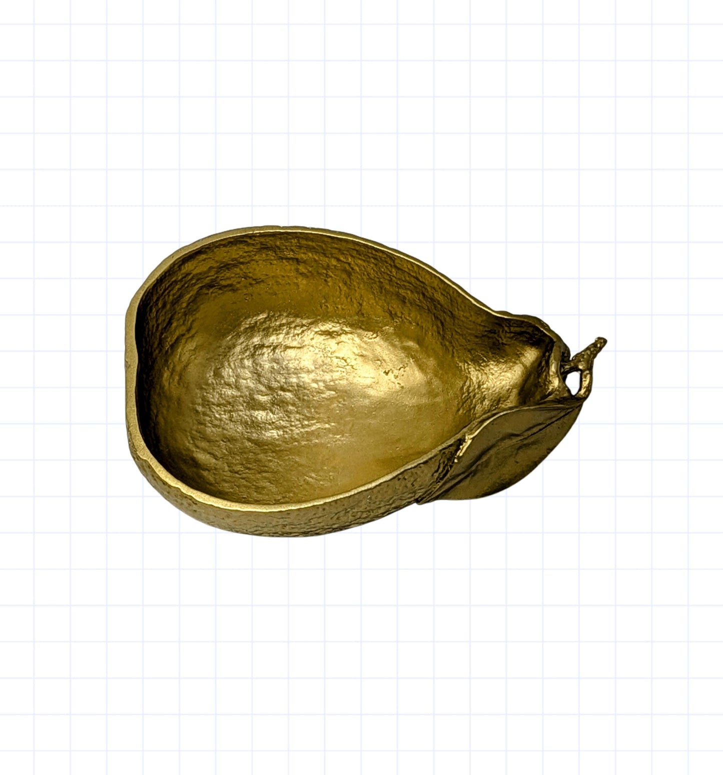 Tangelo Citrus Multifunctional Pewter Bowl Table Decor Inspired by Nature