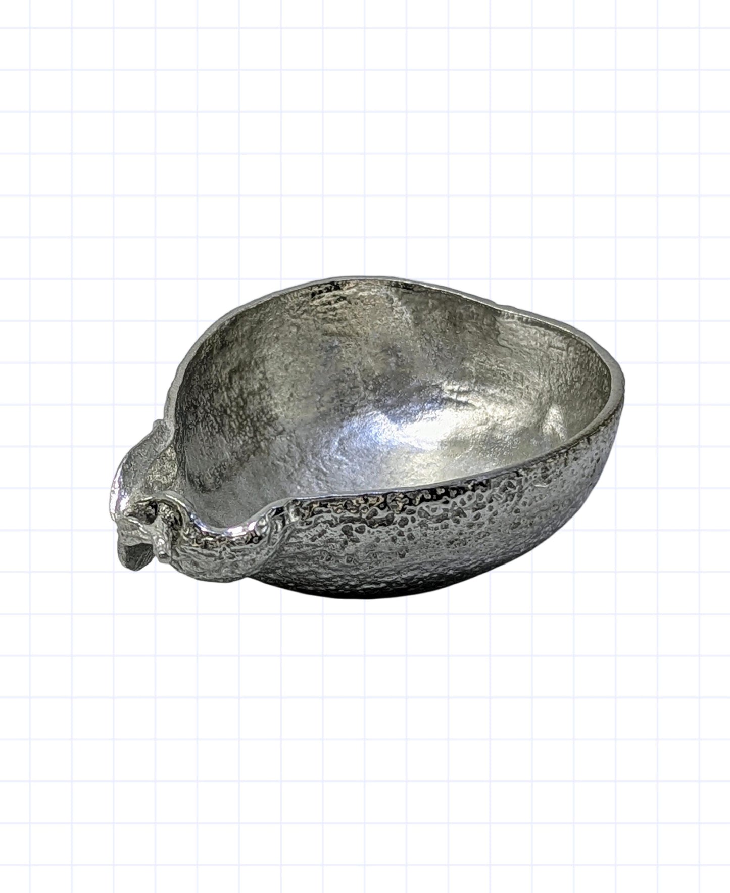 Tangelo Citrus Multifunctional Pewter Bowl Table Decor Inspired by Nature