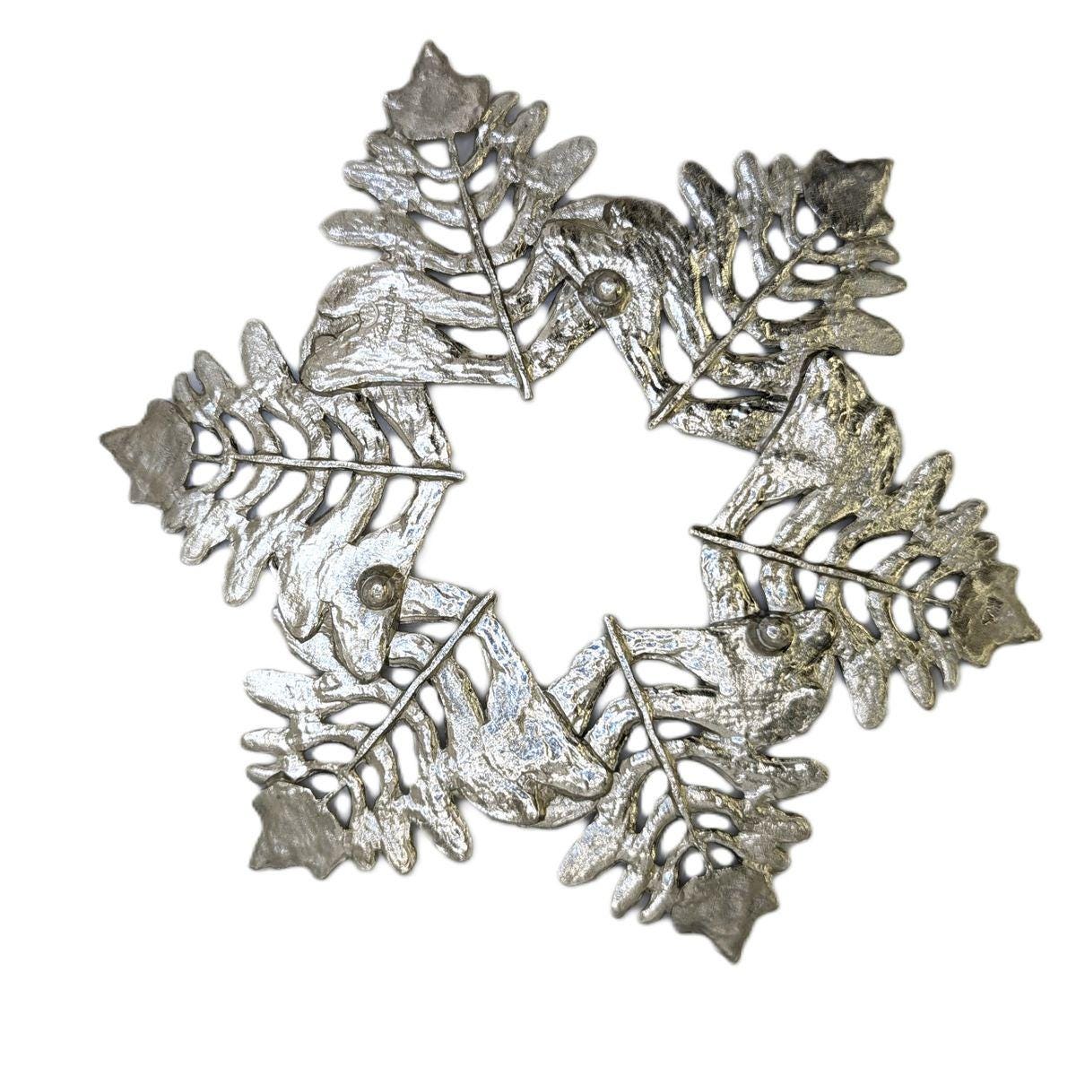 Maple Copters Pewter Trivet Home Decor Inspired by Nature