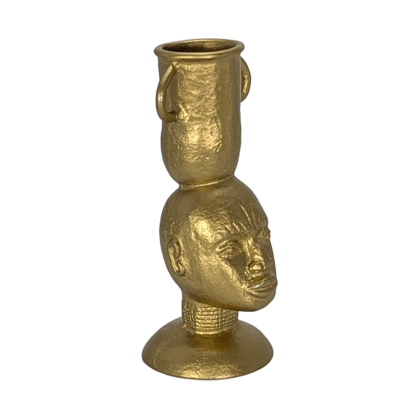 Ma Afrika Pewter Candle Holder Rustic Ethnic Style Home Decor