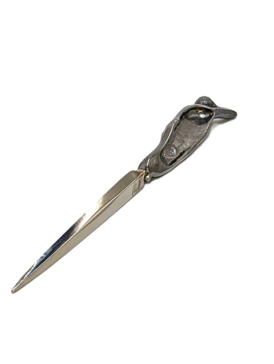 Resting Buddha Pewter Letter Opener Desk Decor