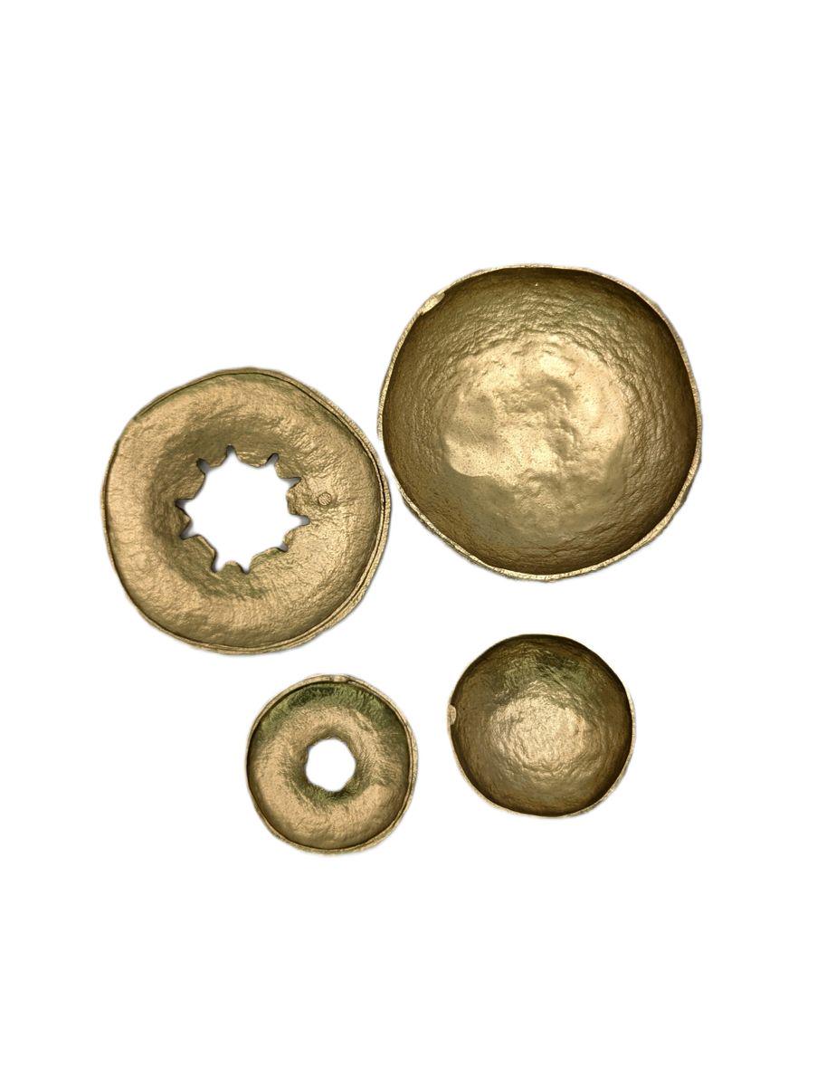 Sea Urchin Multifunctional Pewter Box Set Decor Inspired by Nature