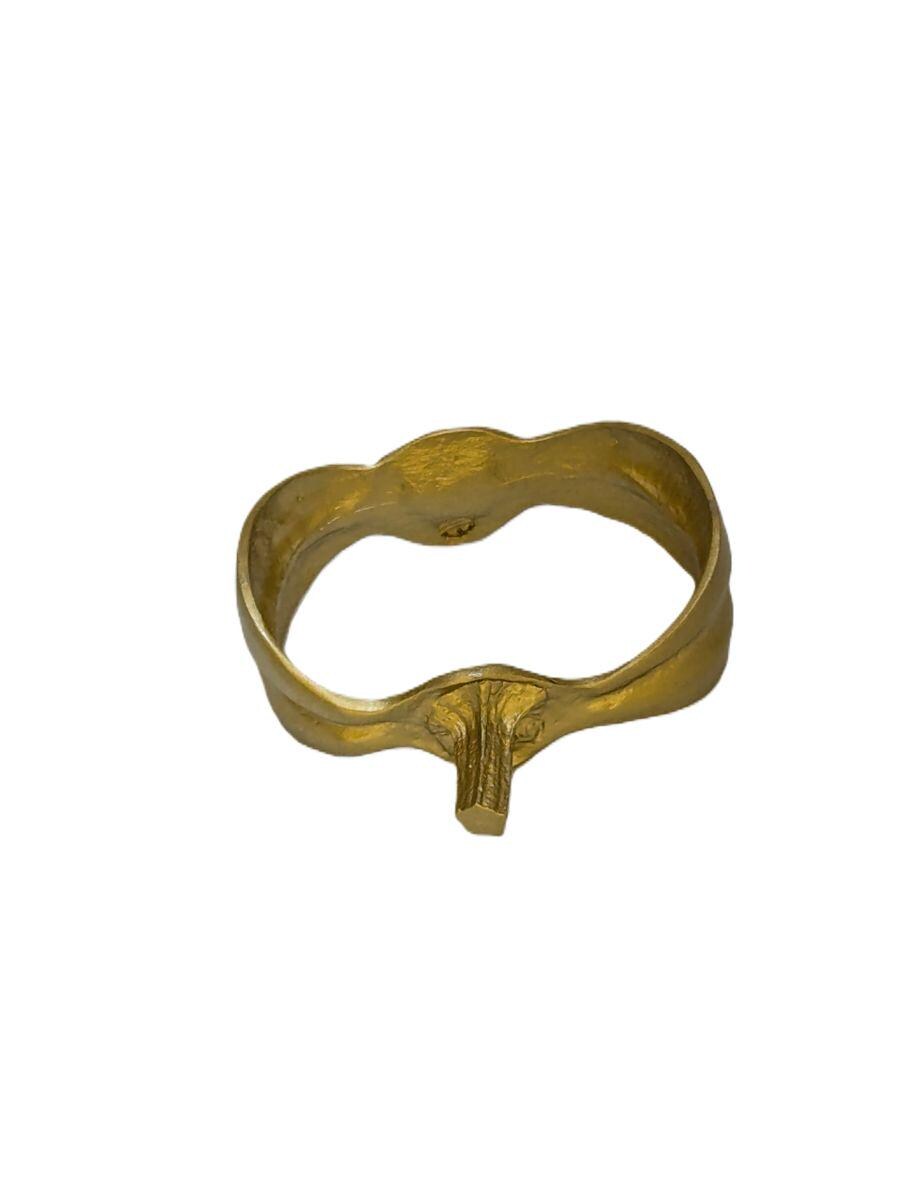 Pumpkin Pewter Napkin Ring Set of 4 Inspired by Nature