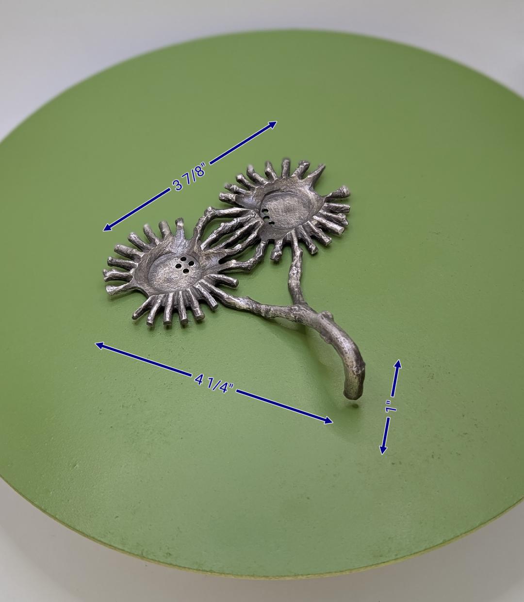 Beaver Miniature Minimalist Pewter Salt & Pepper Shakers Set Inspired by Nature Collectible