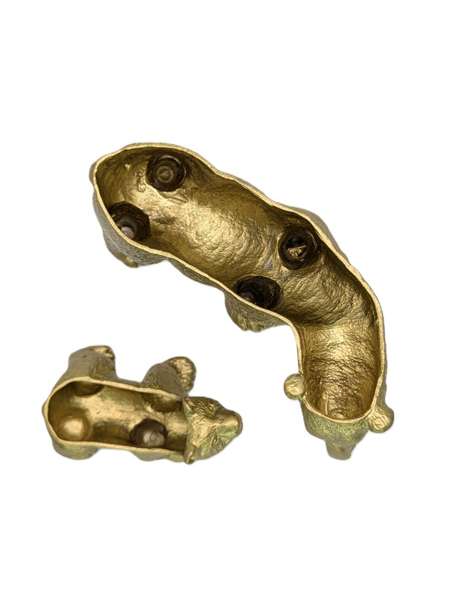 Me & Ma Polar Bears Pewter Open Box Set Decor Collectible