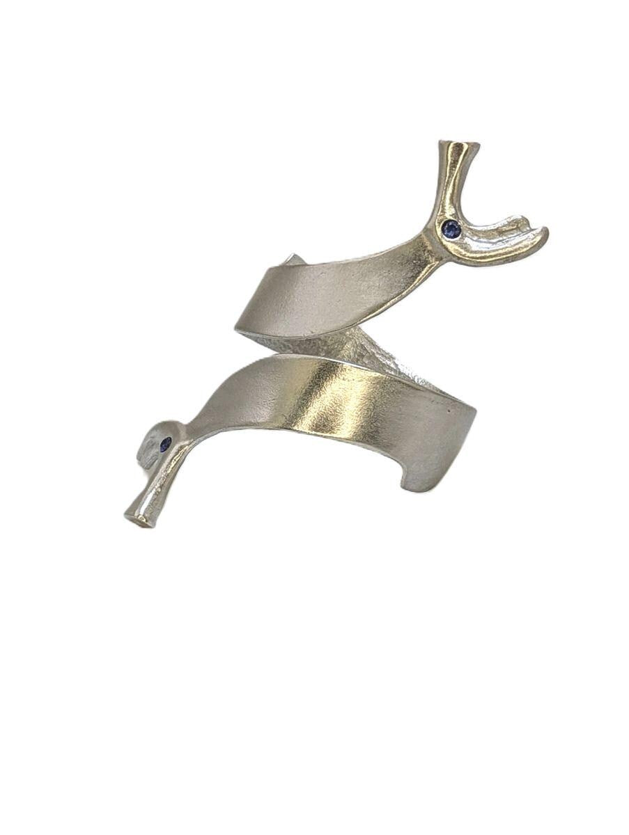 8th Century Greek Horse Adjustable Pewter Napkin Rings - Set of 4 Table Decor