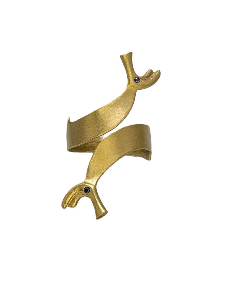 8th Century Greek Horse Adjustable Pewter Napkin Rings - Set of 4 Table Decor