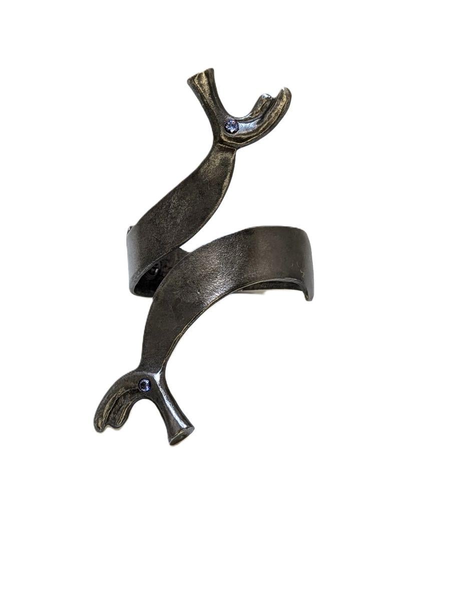 8th Century Greek Horse Adjustable Pewter Napkin Rings - Set of 4 Table Decor