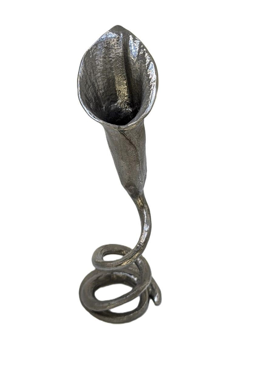 Calla Lily Pewter Pen Holder Home & Office Decor Inspired by Nature
