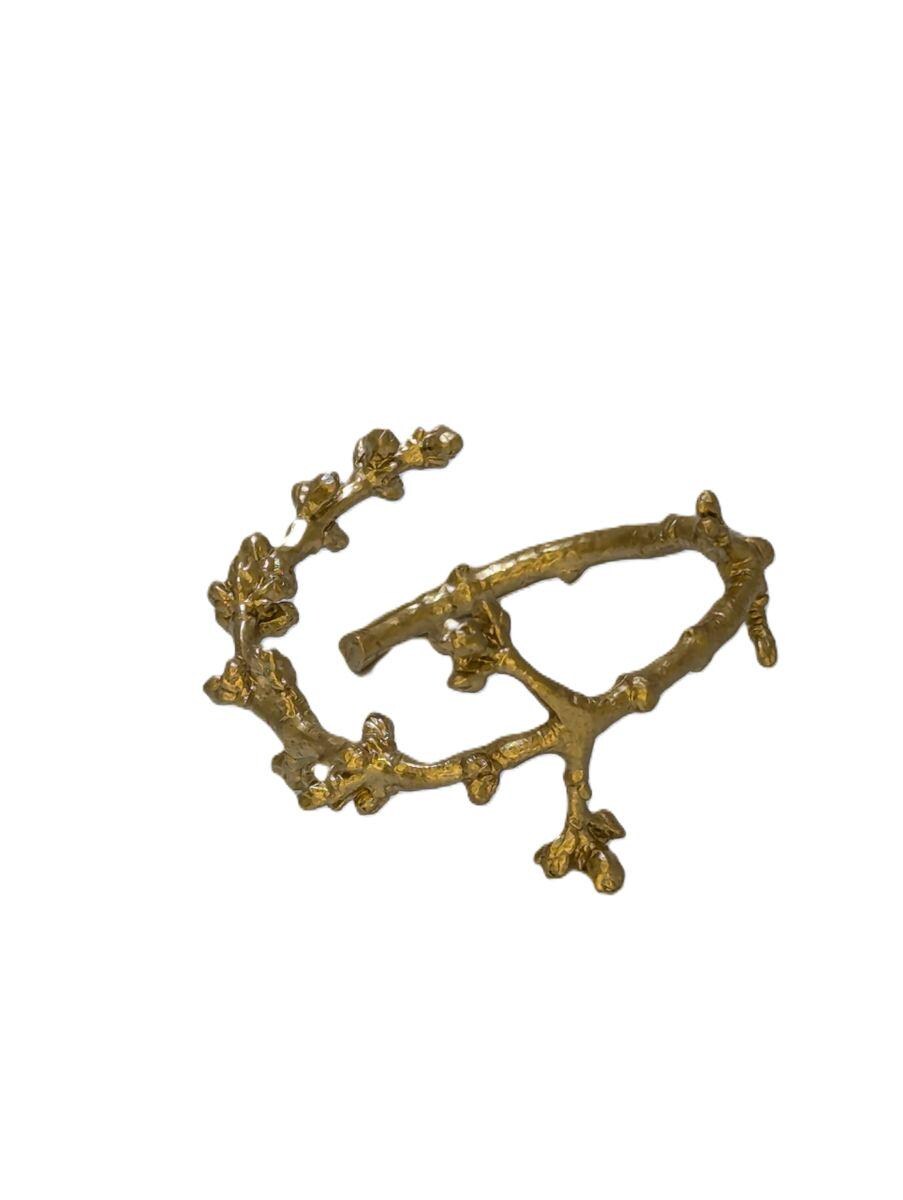 Maple Spring Buds Adjustable Pewter Napkin Ring Set of 4 Inspired by Nature