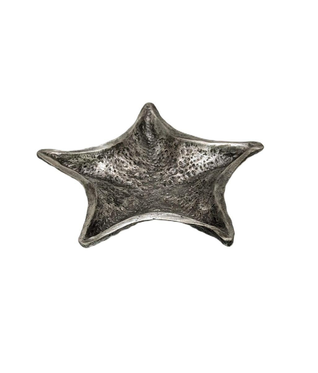 Bat Starfish Pewter Multifunctional Small Dish Decor Inspired by Nature