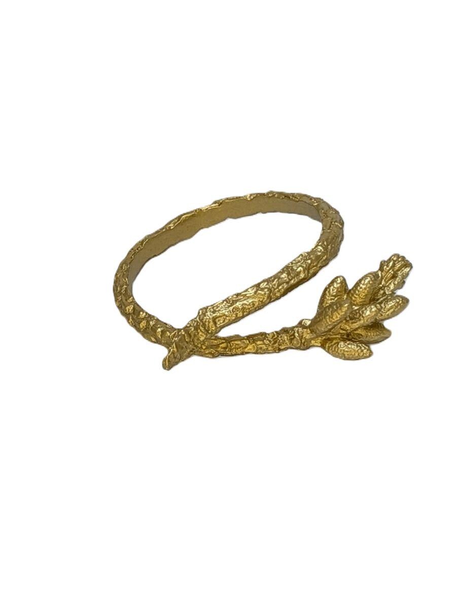 Scots Pine Spring Buds Adjustable Pewter Napkin Ring Set Of 4 Inspired by Nature