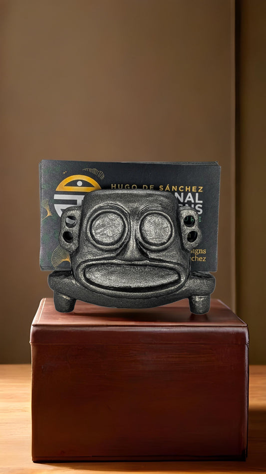 Taino God Baibrama Businesses Card Holder Desk Decor Collectible