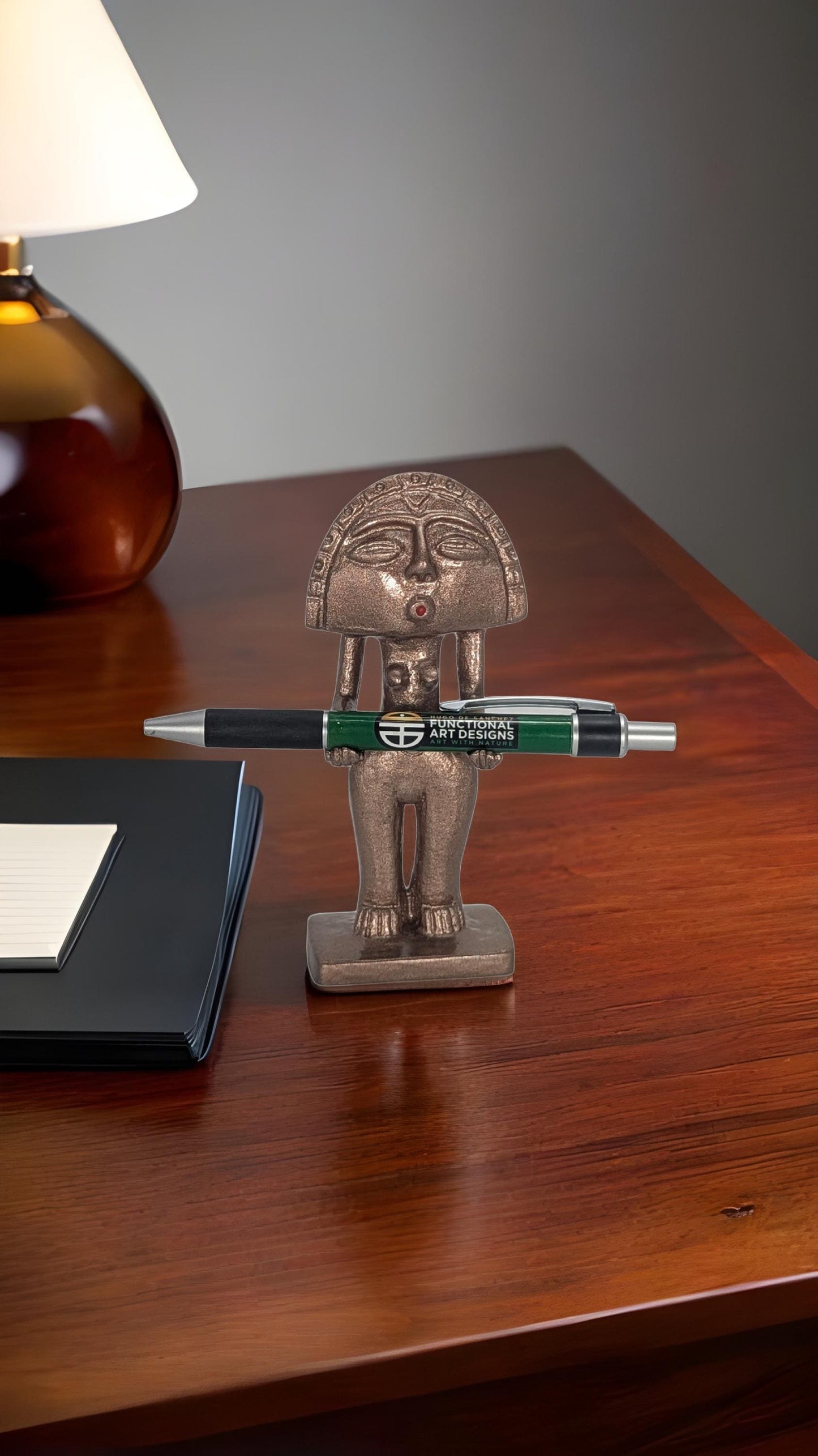 Diosa Luna Taíno Moon Goddess Pen Holder Home and Desk Decor