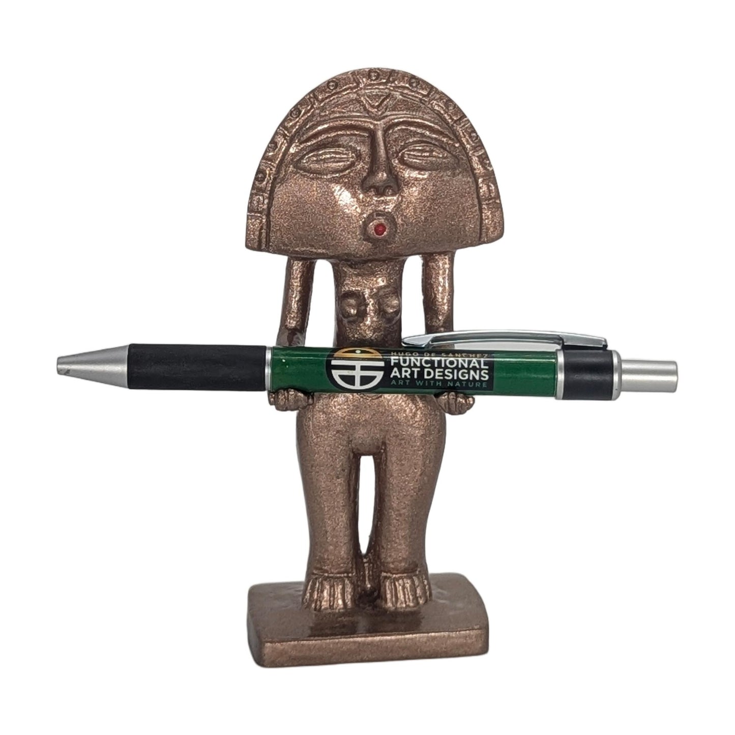 Diosa Luna Taíno Moon Goddess Pen Holder Home and Desk Decor