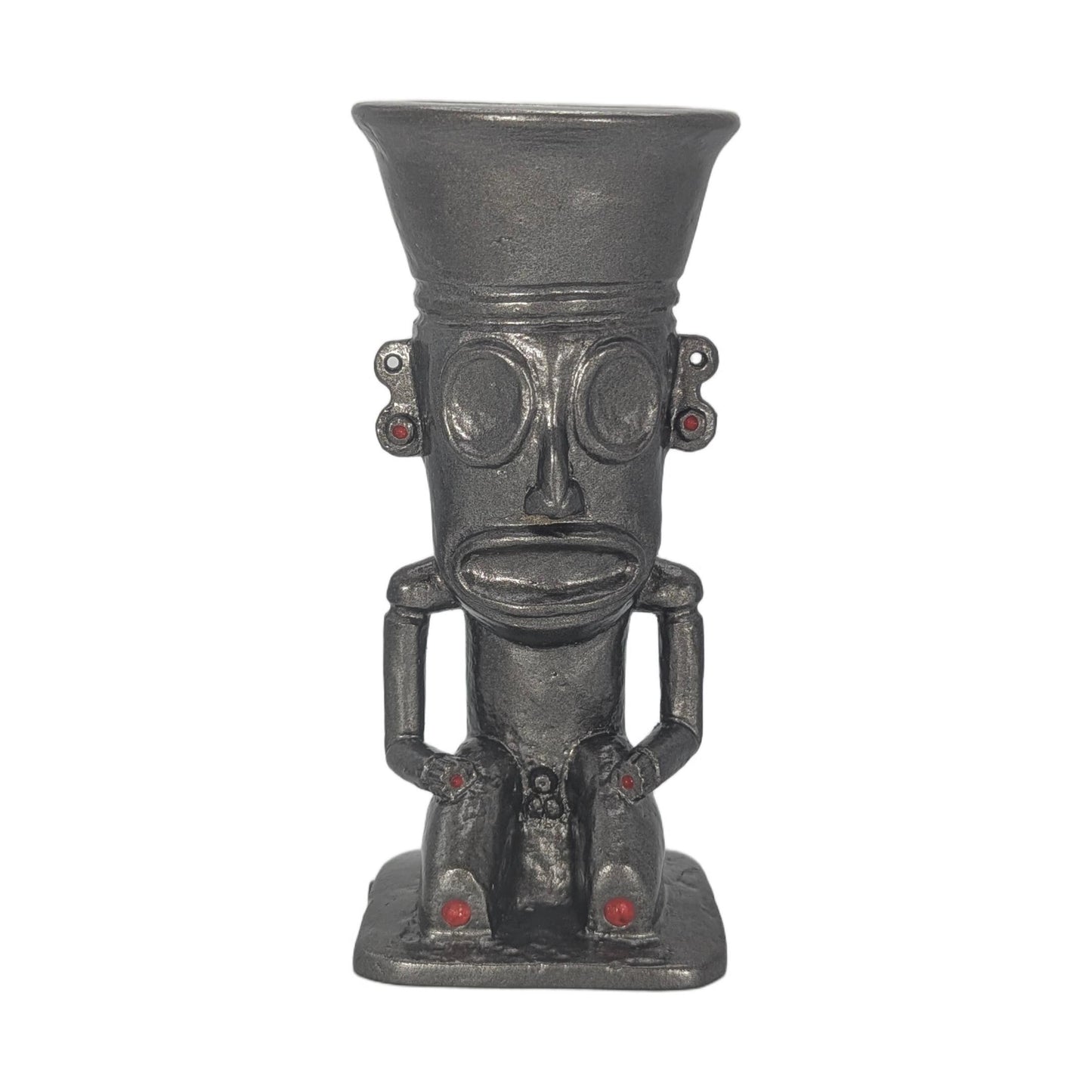 Behique Taino Shaman Pen Holder Decor Rustic Design
