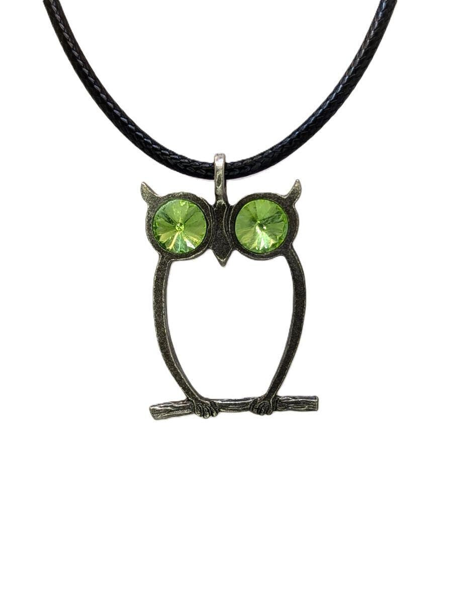 Owl Pewter Pendant Urban Style