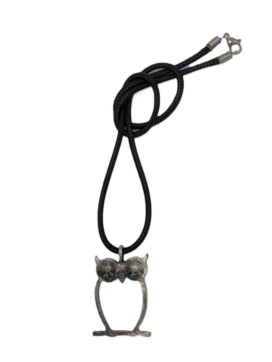 Owl Pewter Pendant Urban Style