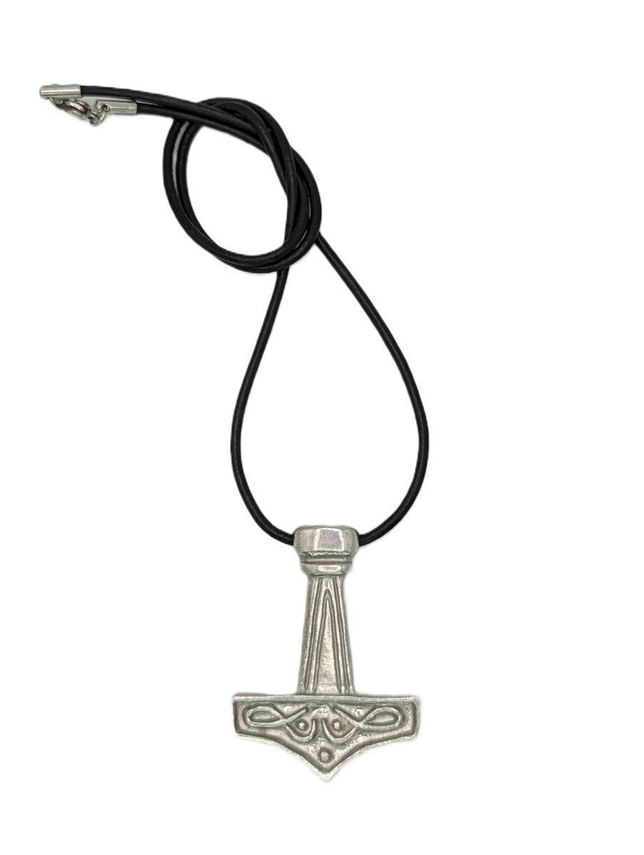 Thor Hammer Pewter Amulet Pendant
