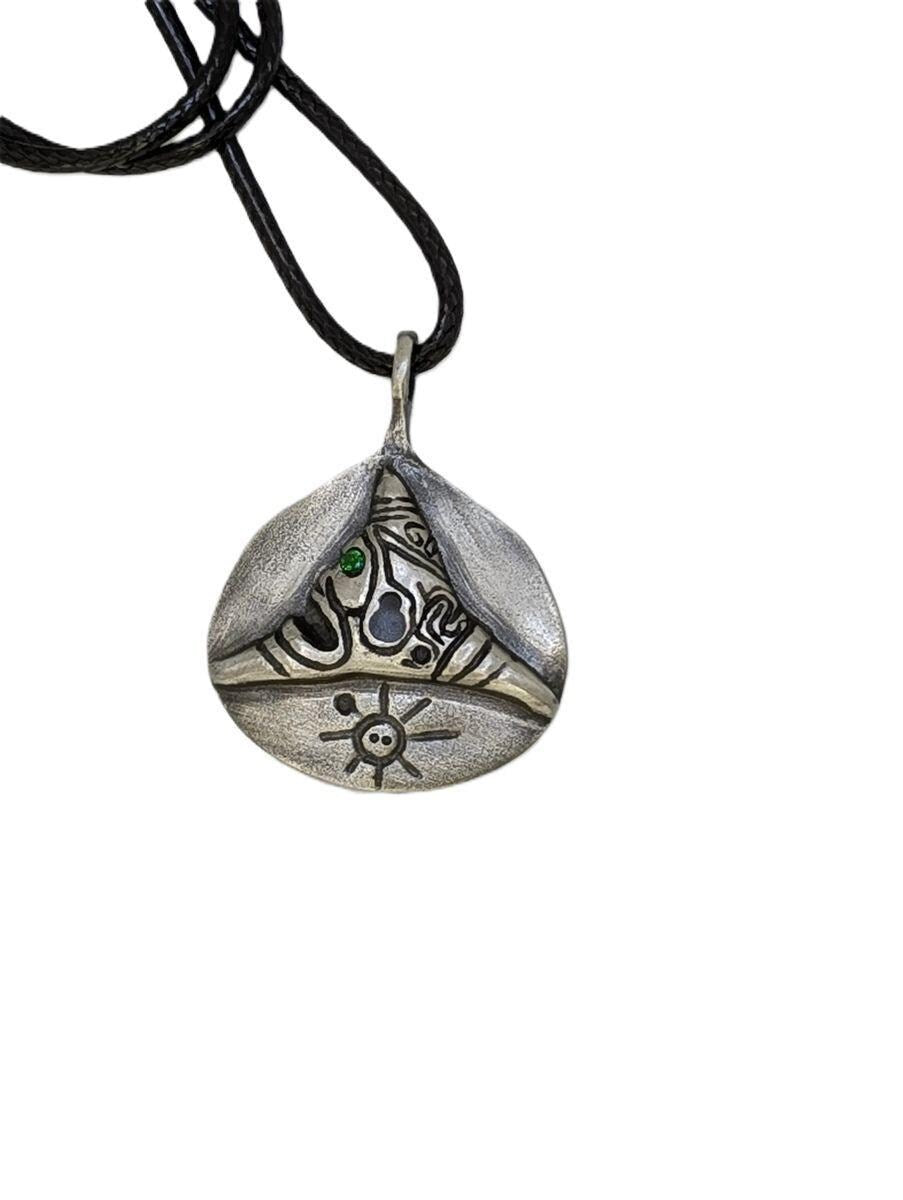 Taino Heritage Stylish Unisex Pewter Pendant